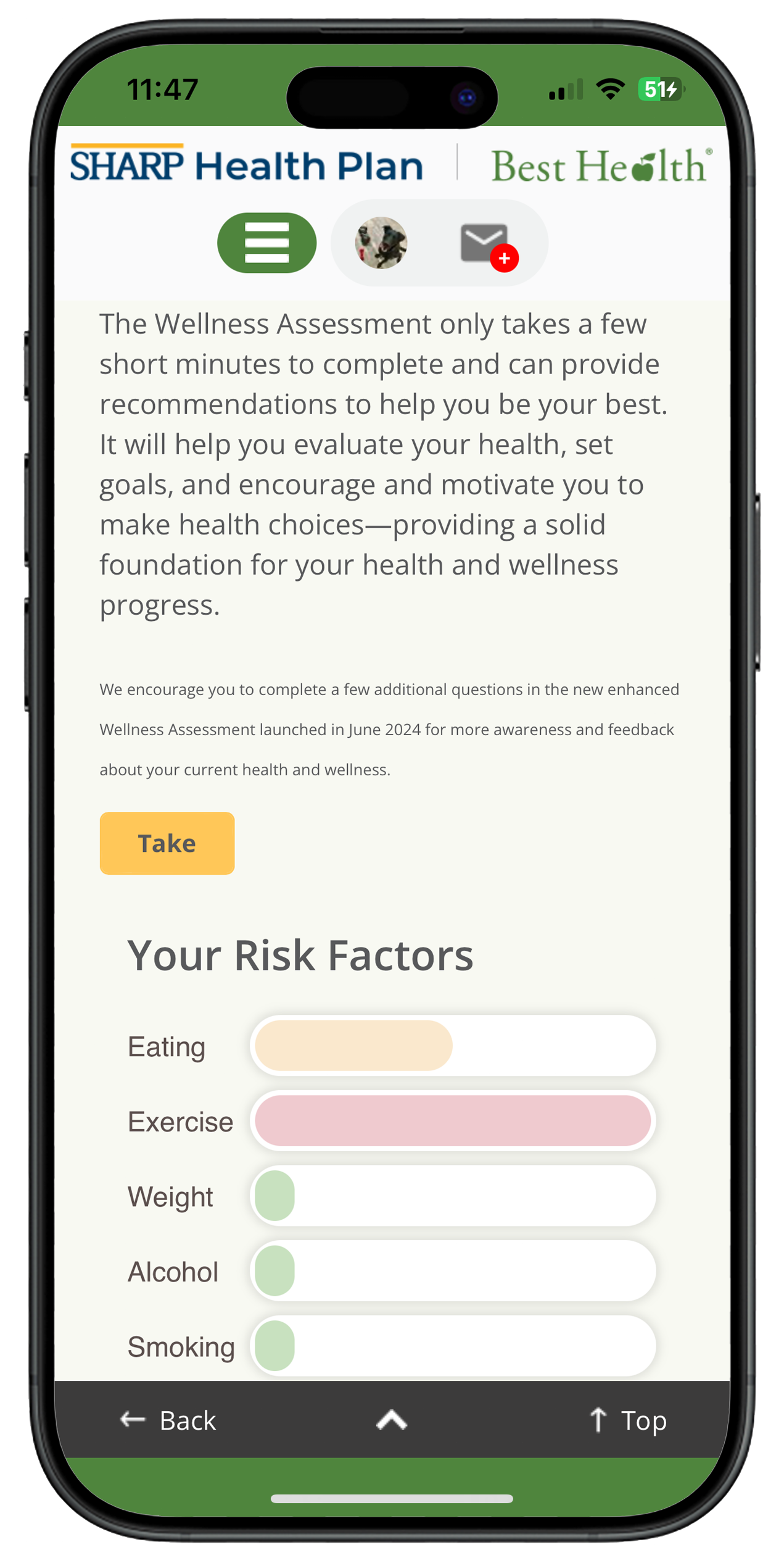 Best Health mobile app