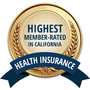 Highest member-rated health insurance plan in California