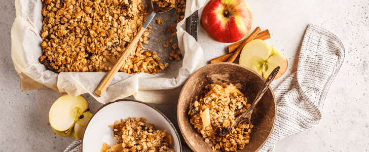 Apple crisp dessert