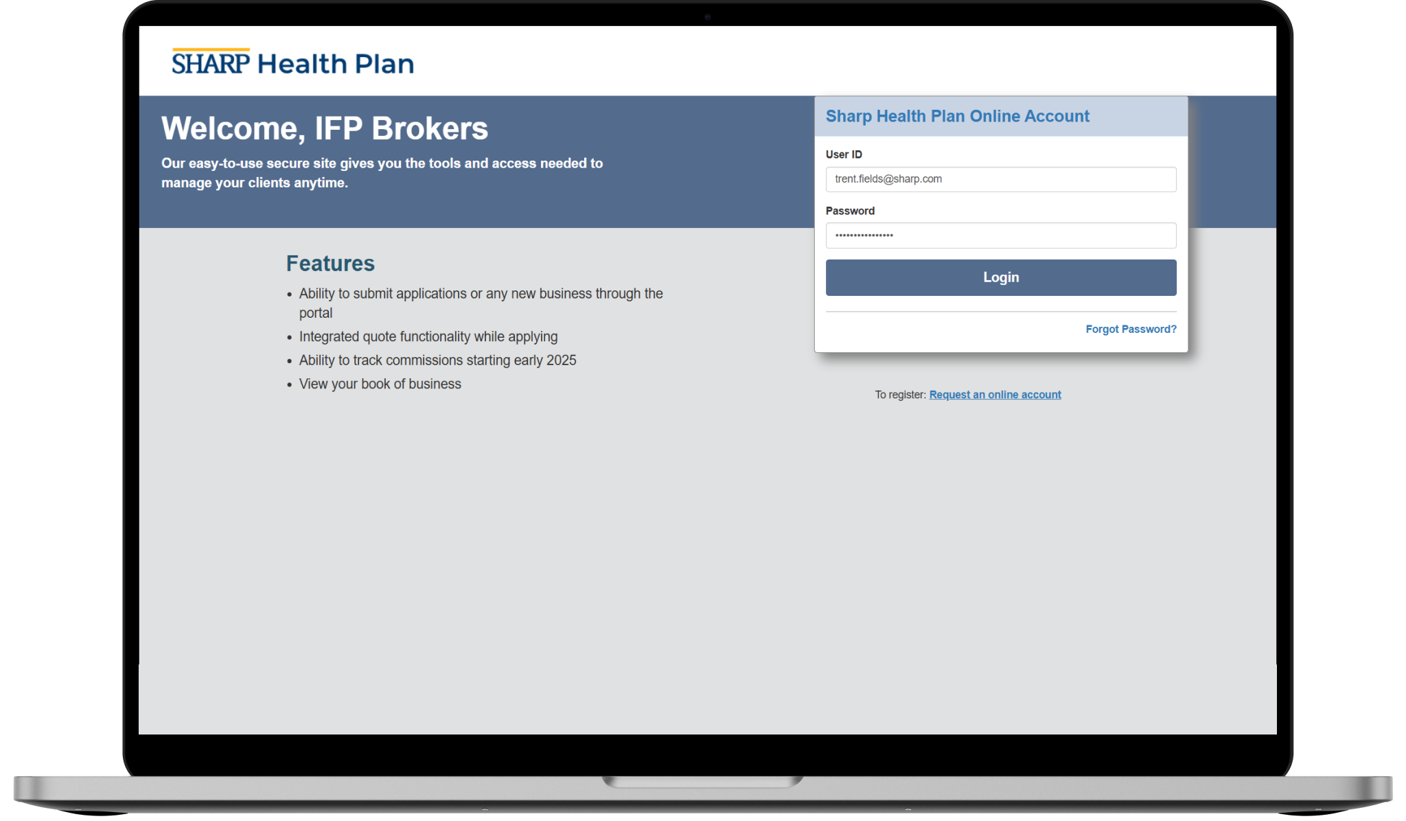 IFP broker login